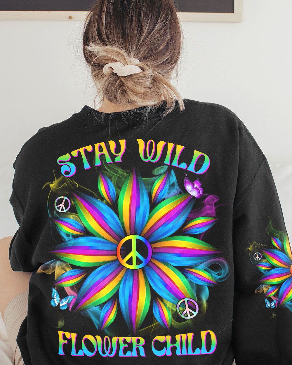 STAY WILD FLOWER CHILD ALL OVER PRINT - YHHG1503234
