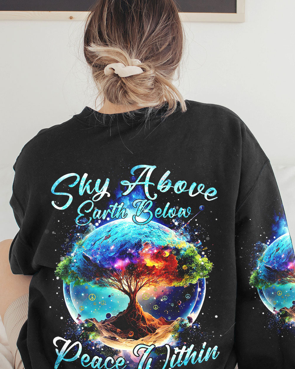 SKY ABOVE EARTH BELOW PEACE WITHIN ALL OVER PRINT - TYTM0703232