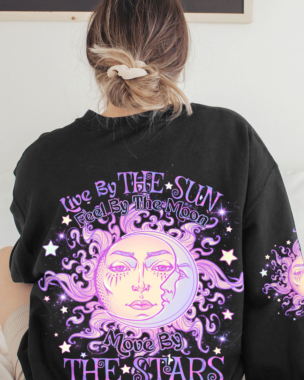 LIVE BY THE SUN PURPLE ALL OVER PRINT - TLNO1503234