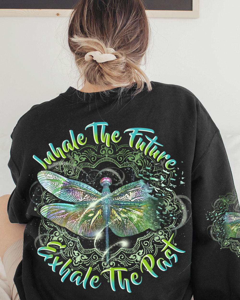 INHALE THE FUTURE EXHALE THE PAST ALL OVER PRINT - YHLN2804233