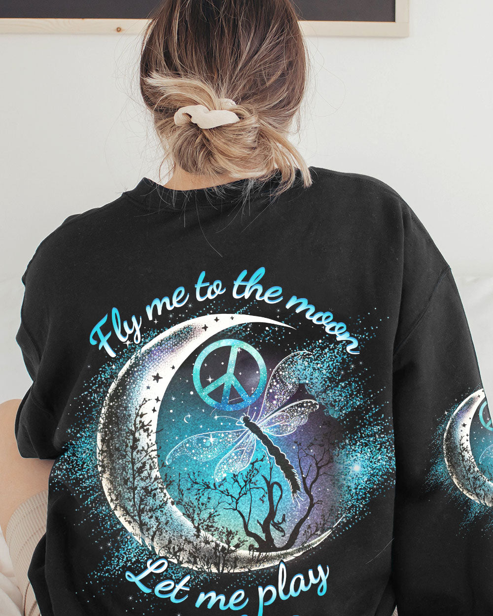FLY ME TO THE MOON ALL OVER PRINT - YHHG1302232