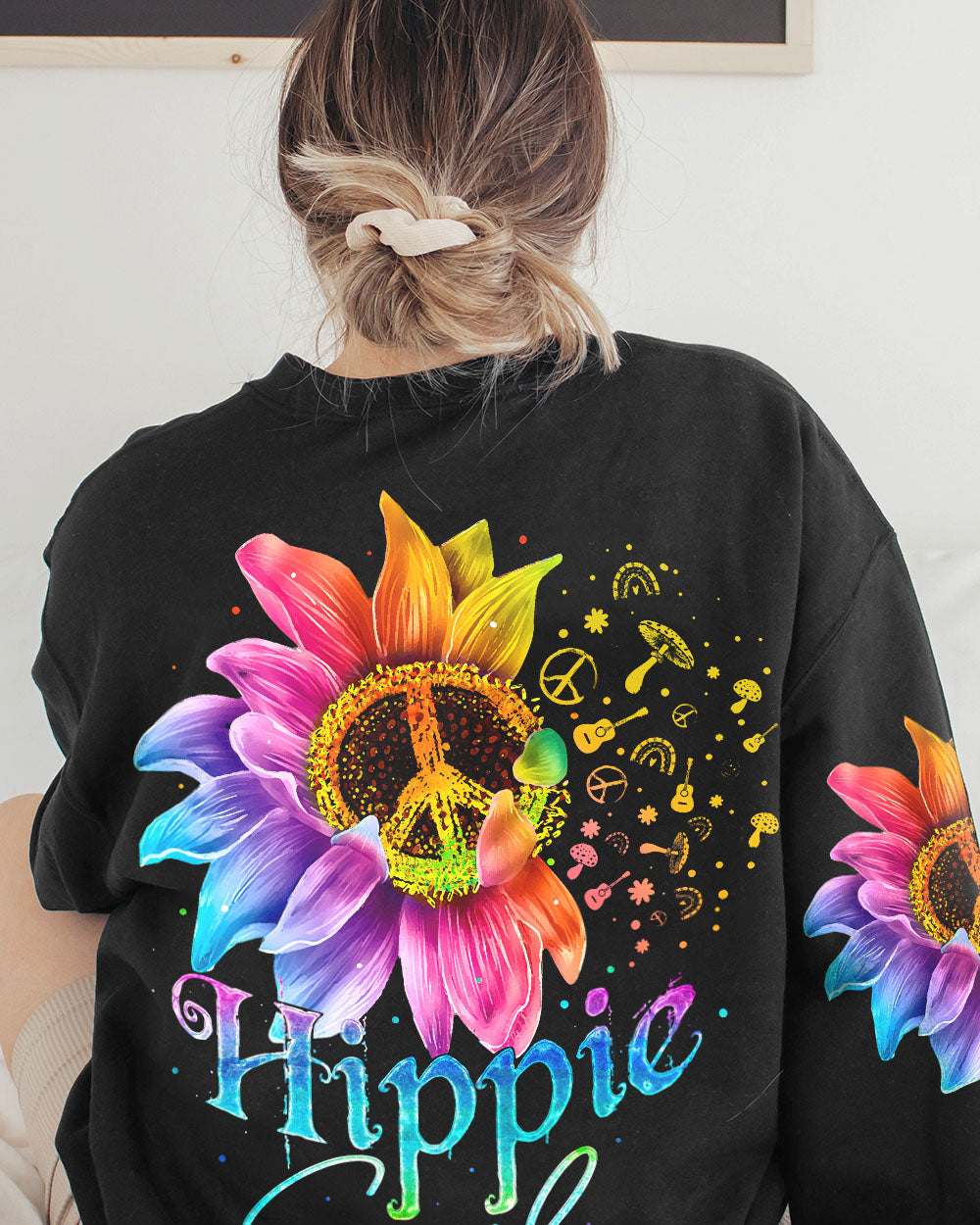HIPPIE SOUL SUNFLOWER COLORFUL ALL OVER PRINT - TA2702231