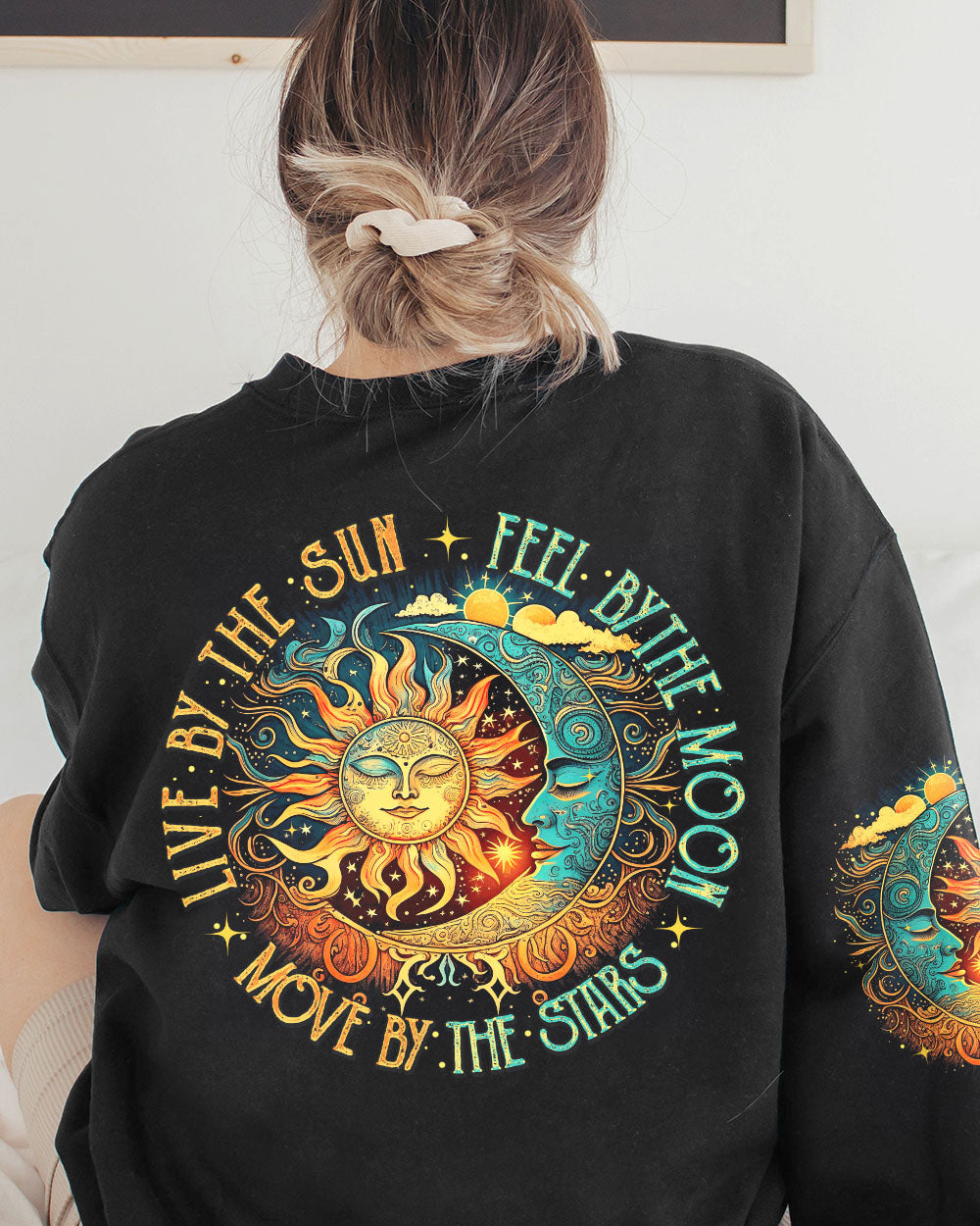 LIVE BY THE SUN LOVE BY THE STARS ALL OVER PRINT - TYTM1503231