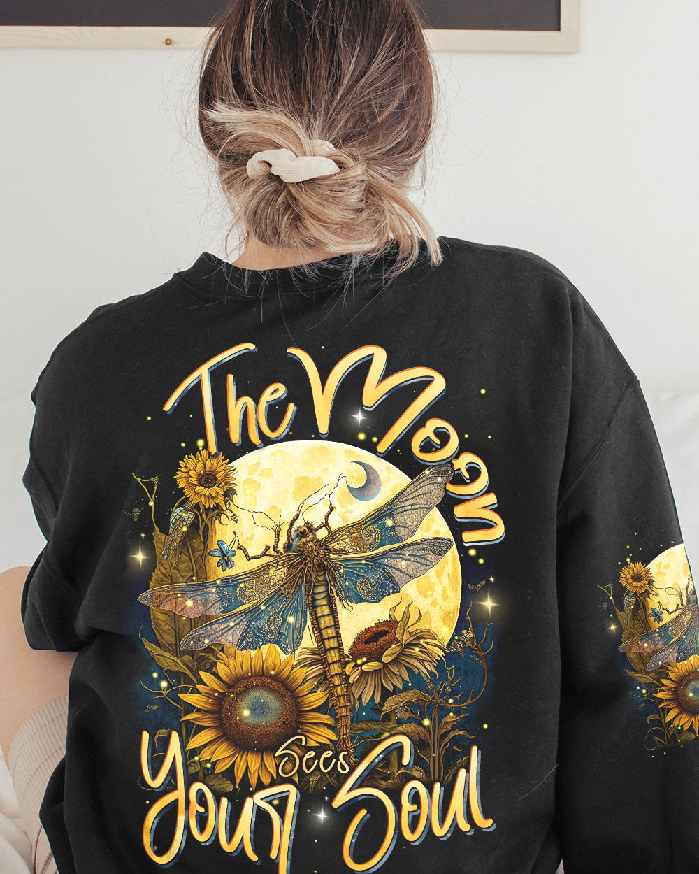 THE MOON SEES YOUR SOUL DRAGONFLY ALL OVER PRINT - TLNZ2404232