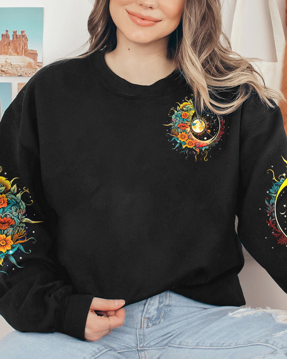LIVE BY THE SUN FLOWERS ALL OVER PRINT - TYTM0903231