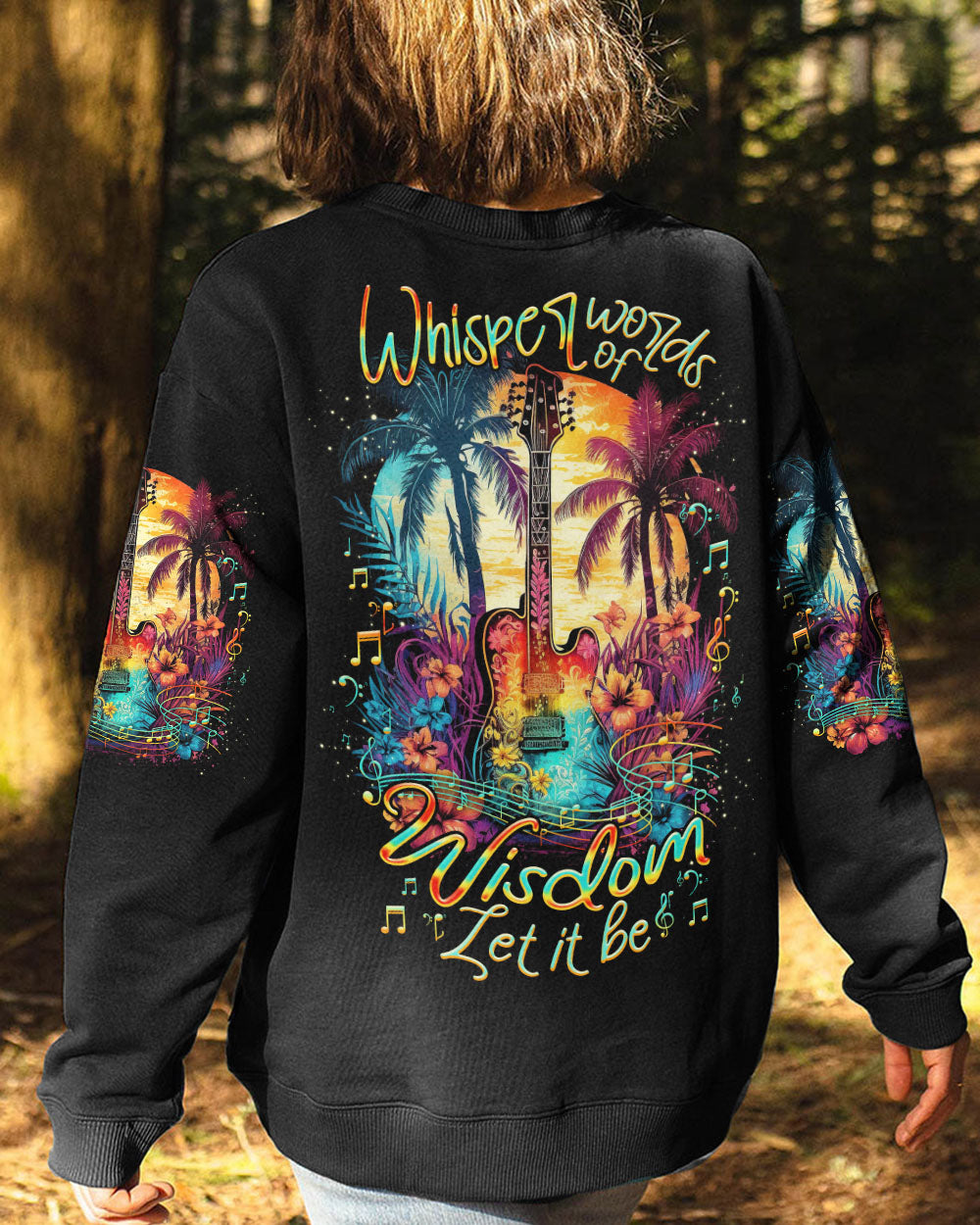 WHISPER WORDS OF WISDOM GUITAR BEACH ALL OVER PRINT - TLNO0405233