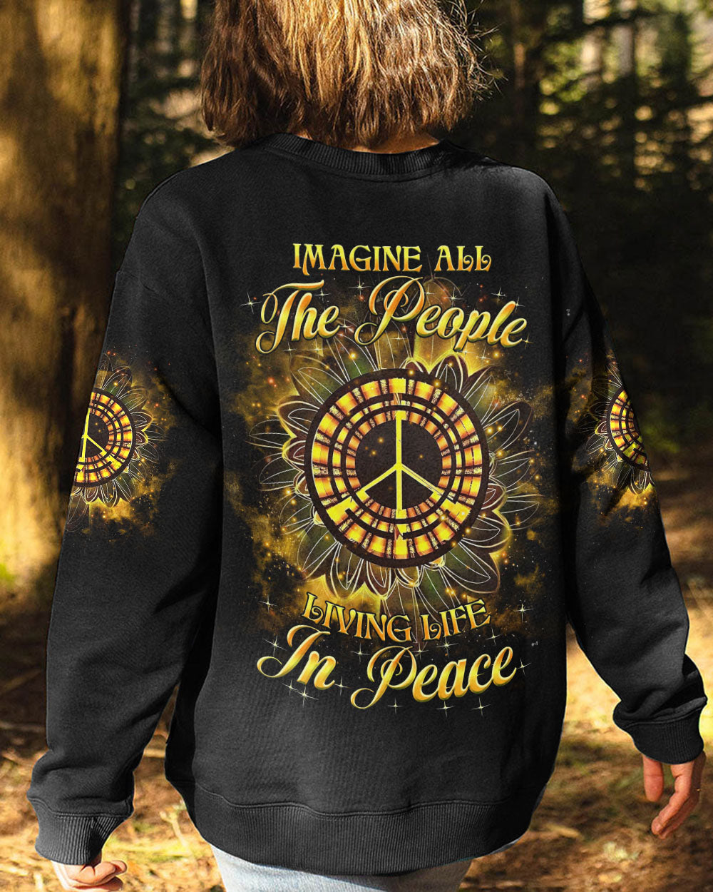 IMAGINE ALL THE PEOPLE LIVING LIFE IN PEACE ALL OVER PRINT - YHHG1206234