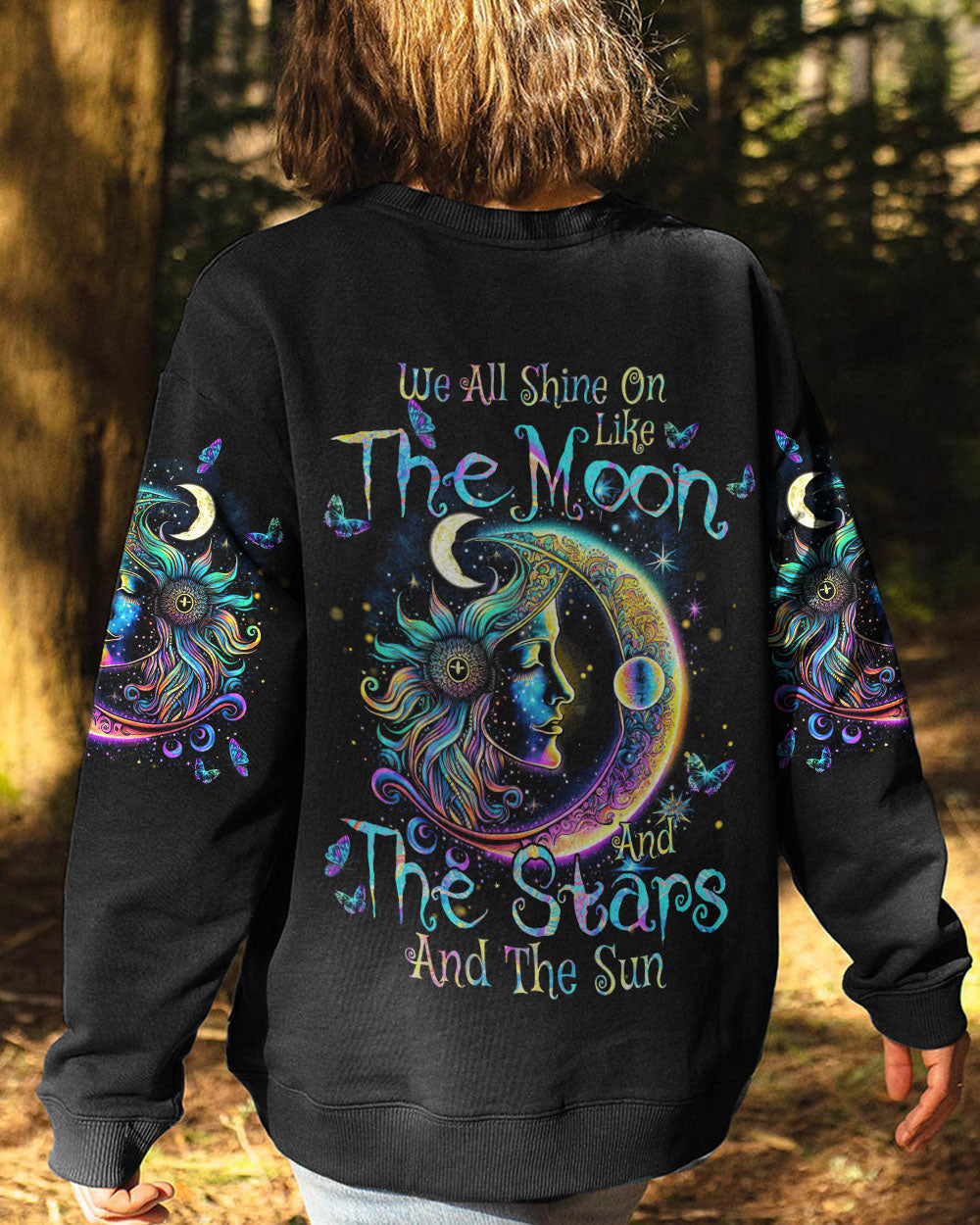WE ALL SHINE ON ALL OVER PRINT - TYTM0703234