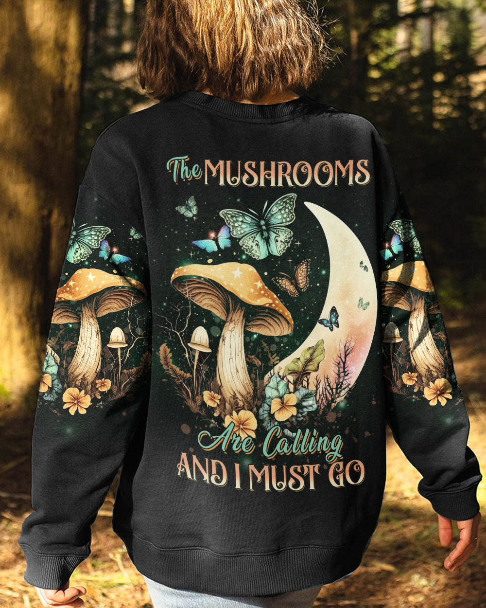 THE MUSHROOMS ARE CALLING ALL OVER PRINT - YHDU1603234