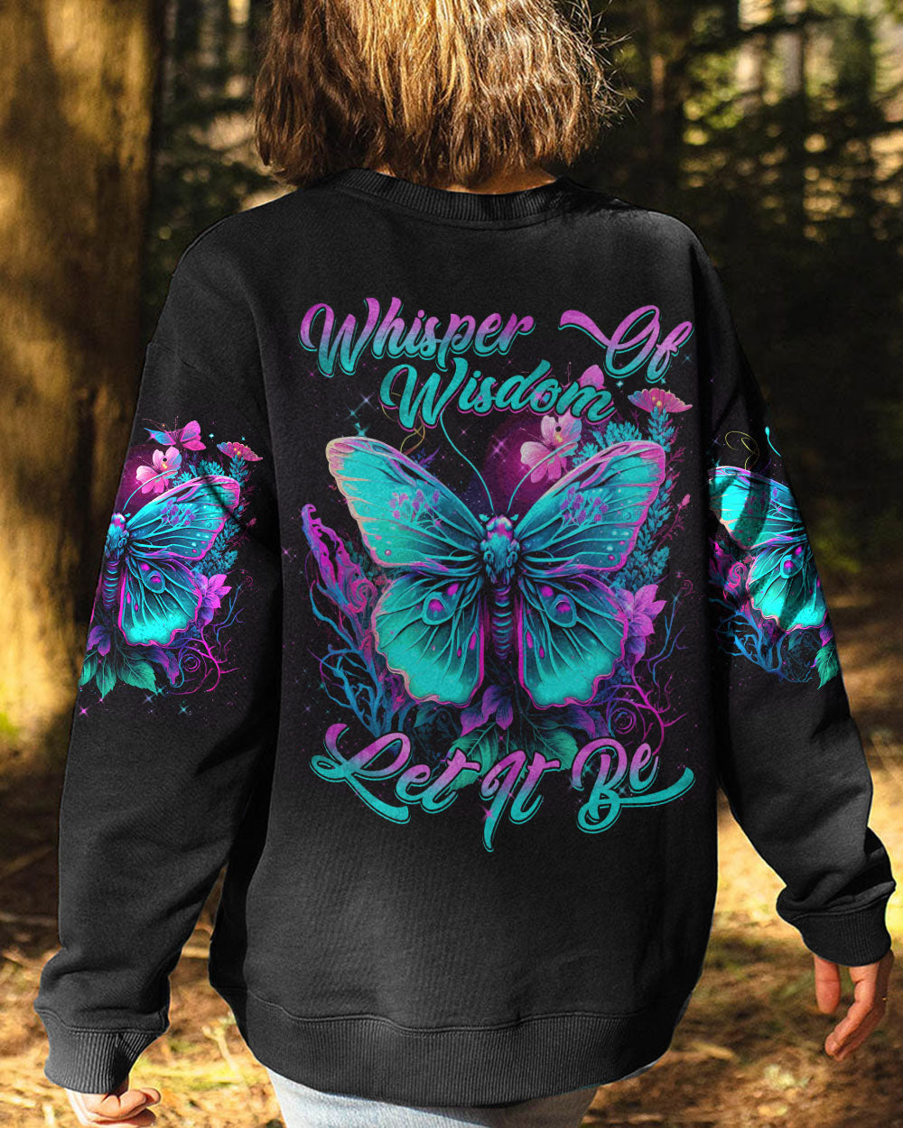 WHISPER OF WISDOM BUTTERFLY ALL OVER PRINT - TYTM0103233