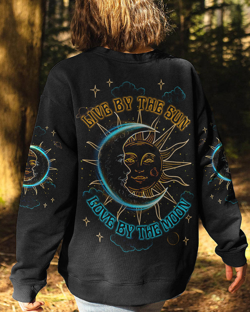 LIVE BY THE SUN LOVE BY THE MOON ALL OVER PRINT - YHLN2702232