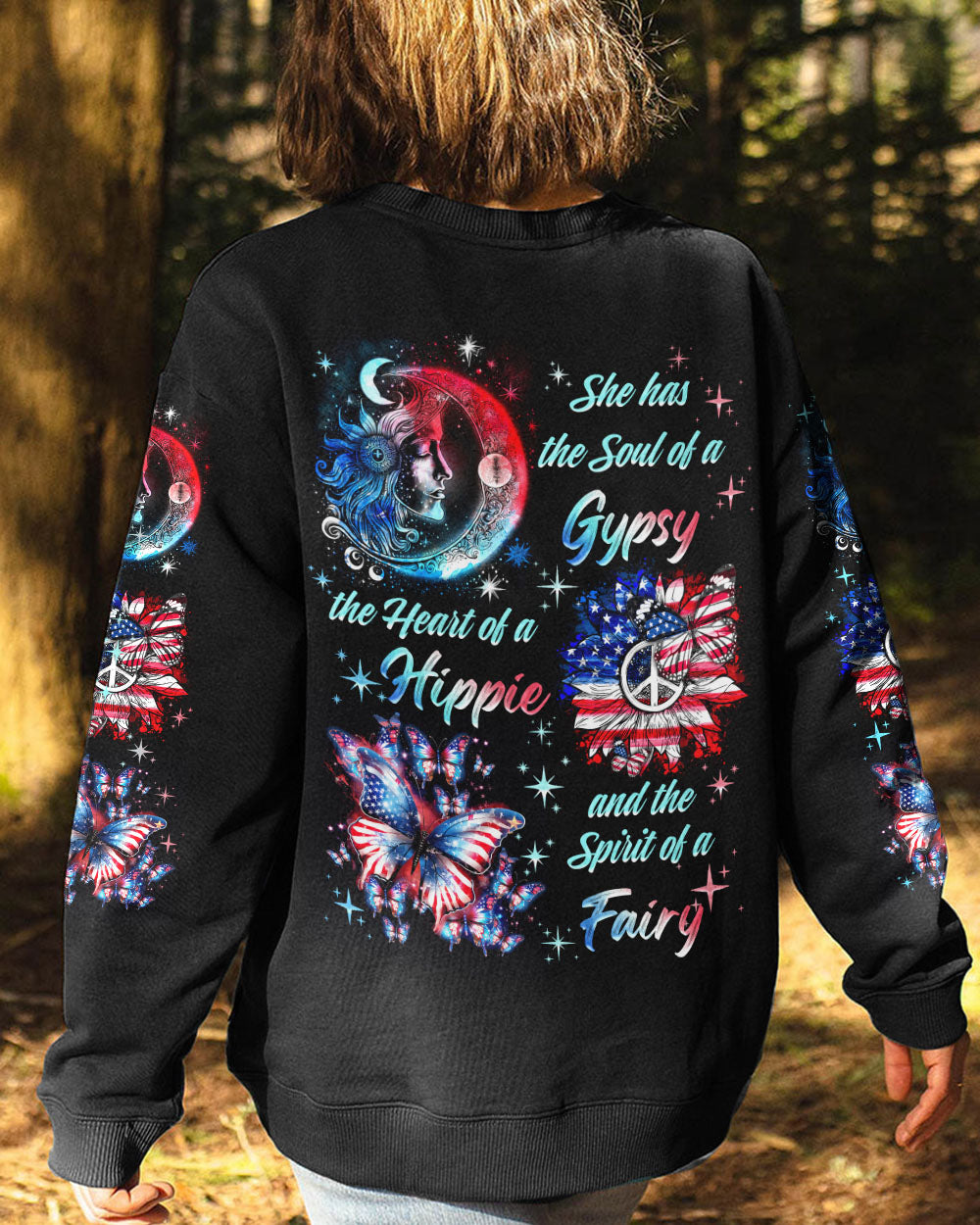 SPIRIT OF A FAIRY FLAG ALL OVER PRINT - TYTD905233