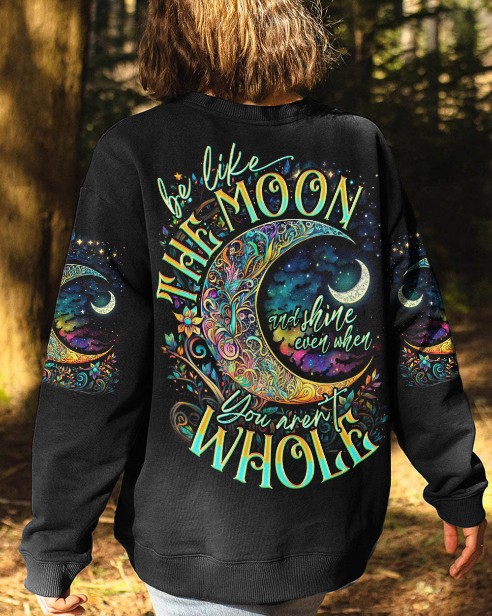 BE LIKE THE MOON ALL OVER PRINT - TLNO2704232