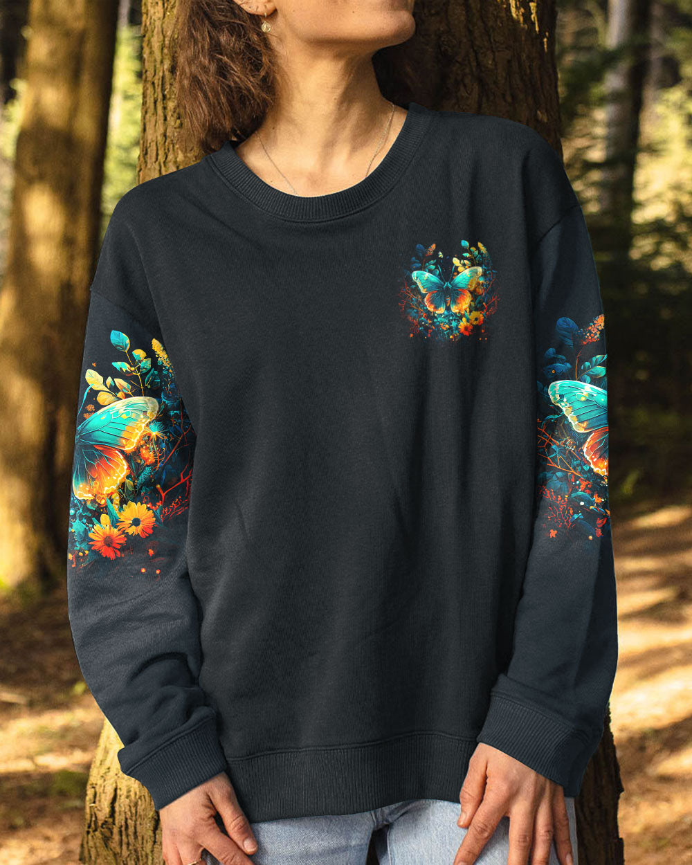 WE ARE ALL ONE BUTTERFLY ALL OVER PRINT - TY1603231