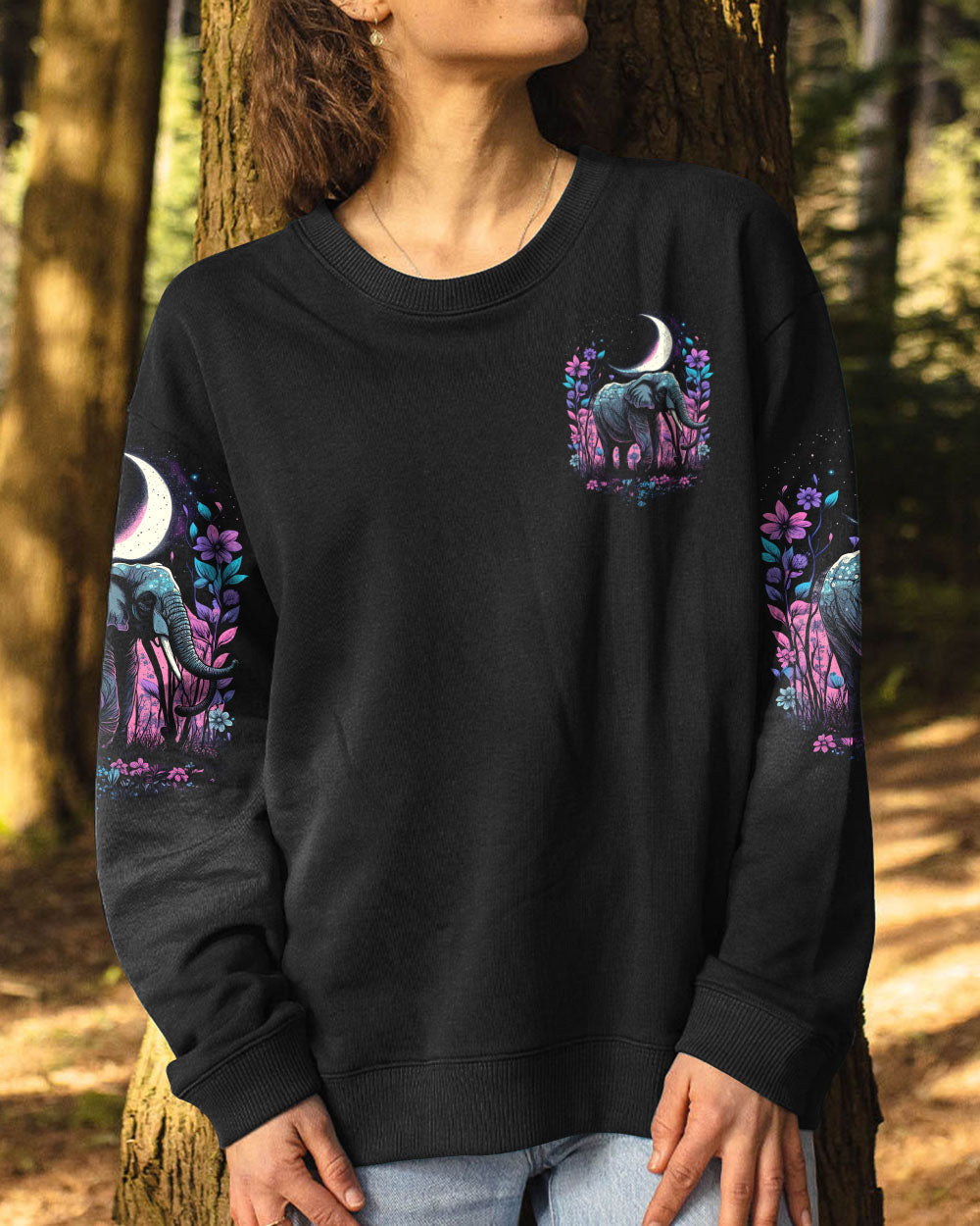 INTO THE FOREST I GO ELEPHANT ALL OVER PRINT - TLTR2504233