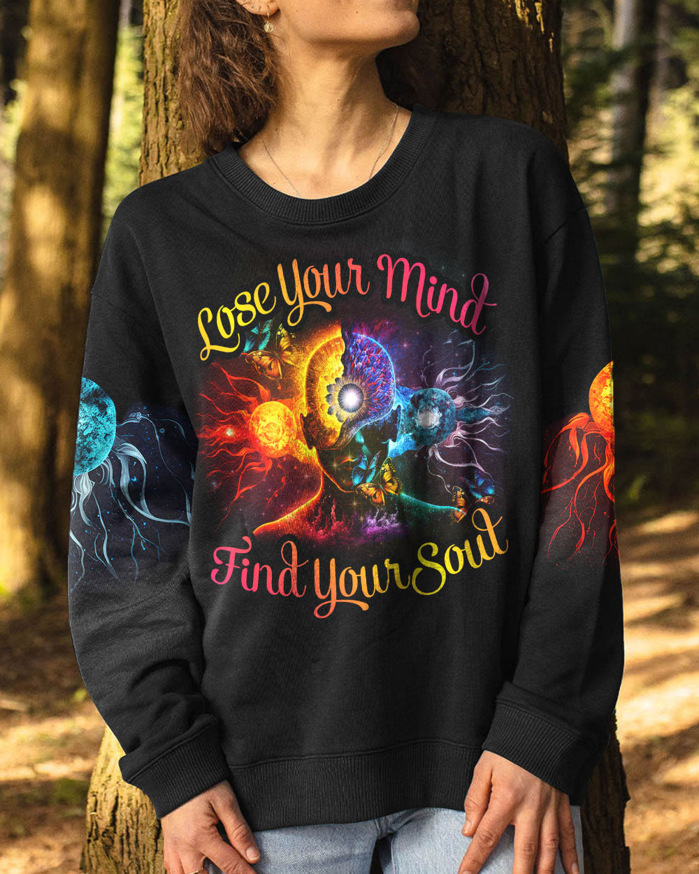 LOSE YOUR MIND FIND YOUR SOUL ALL OVER PRINT - TYTD0804231