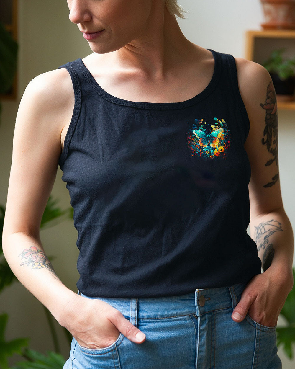 WE ARE ALL ONE BUTTERFLY ALL OVER PRINT - TY1603231