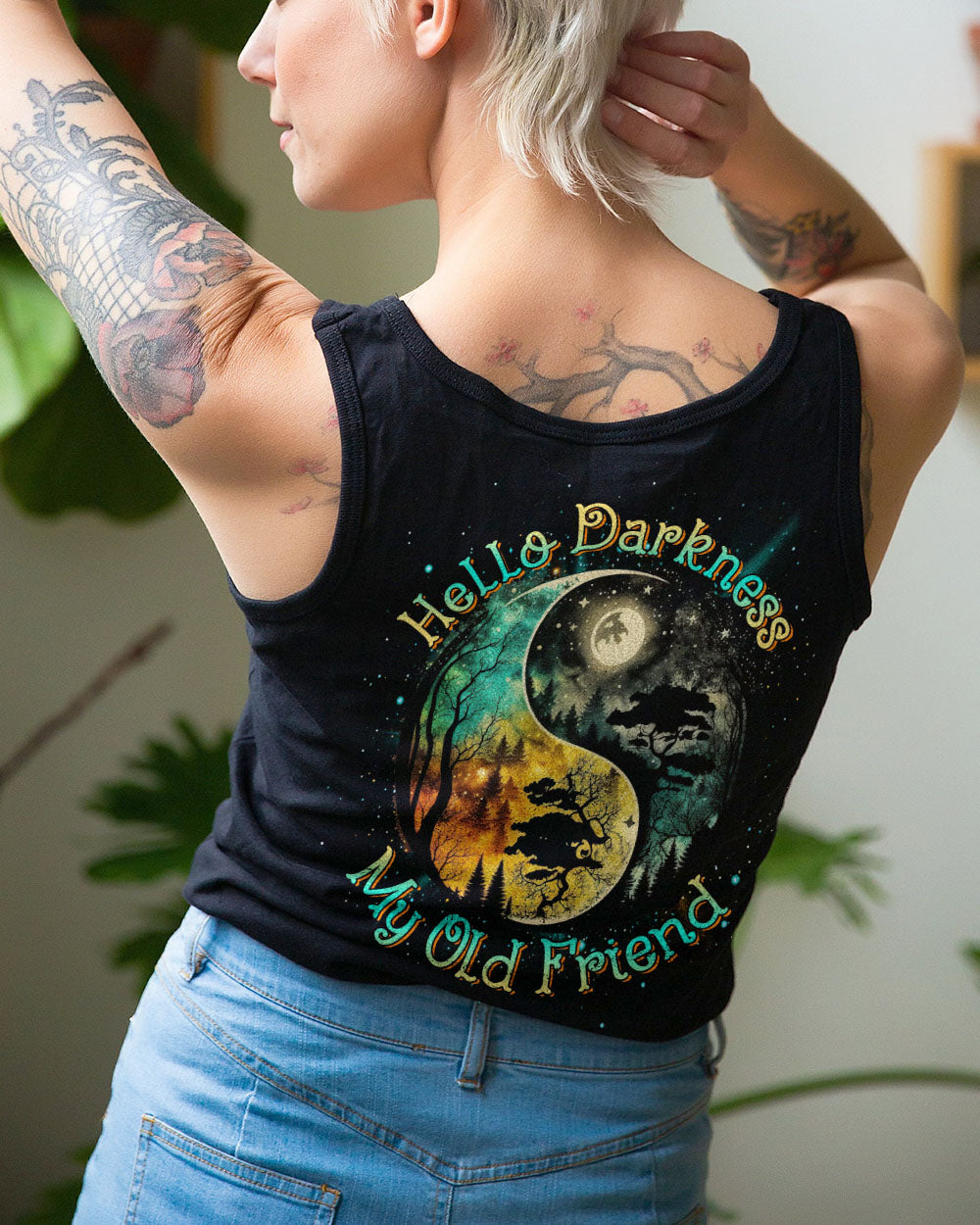 HELLO DARKNESS MY OLD FRIEND FOREST ALL OVER PRINT - TLTR0903233
