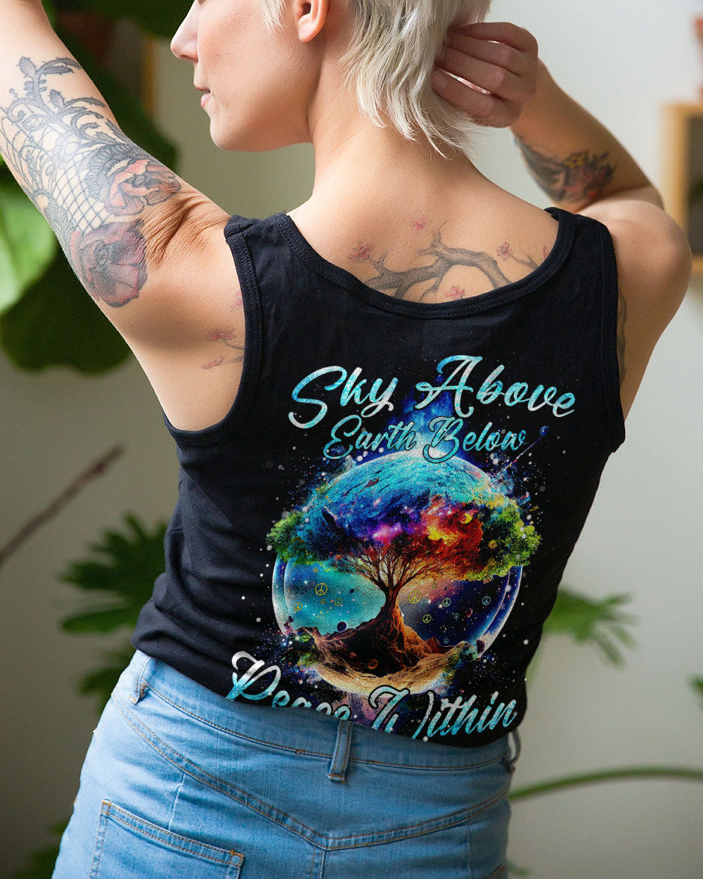 SKY ABOVE EARTH BELOW PEACE WITHIN ALL OVER PRINT - TYTM0703232
