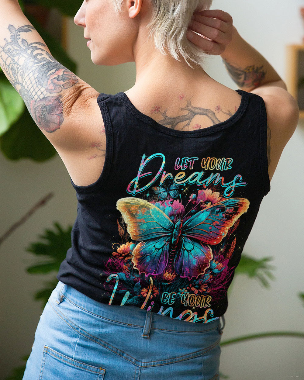 LET YOUR DREAMS BE YOUR WINGS ALL OVER PRINT - TYTM1603233