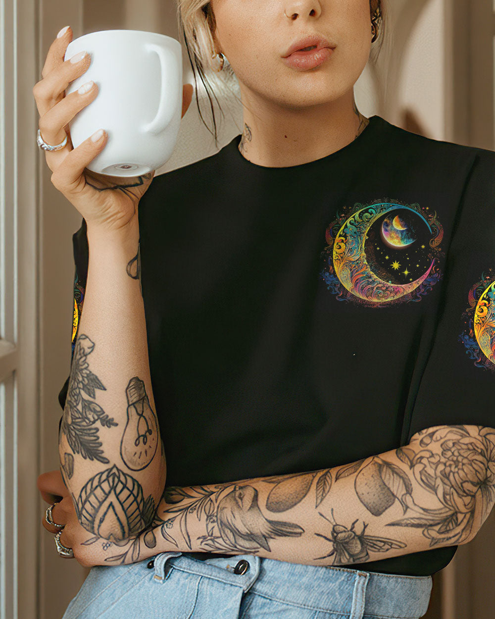 HOW TO BE A MOON CHILD ALL OVER PRINT - TYTM0103231