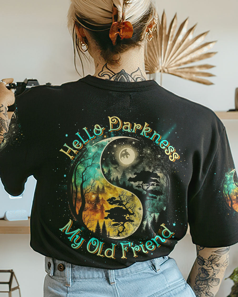 HELLO DARKNESS MY OLD FRIEND FOREST ALL OVER PRINT - TLTR0903233