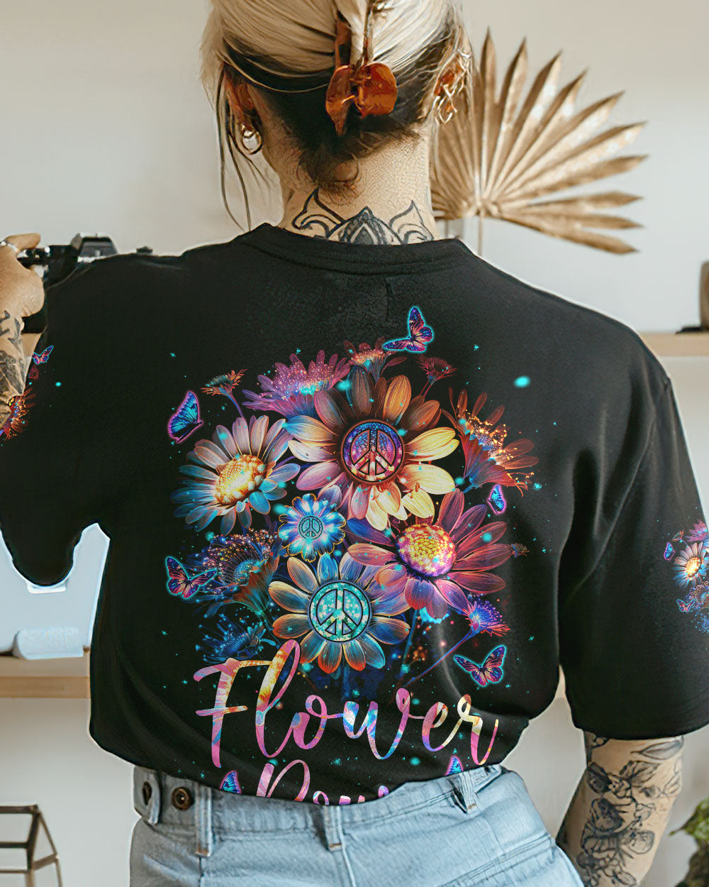 FLOWER POWER ALL OVER PRINT - TYTM0303233