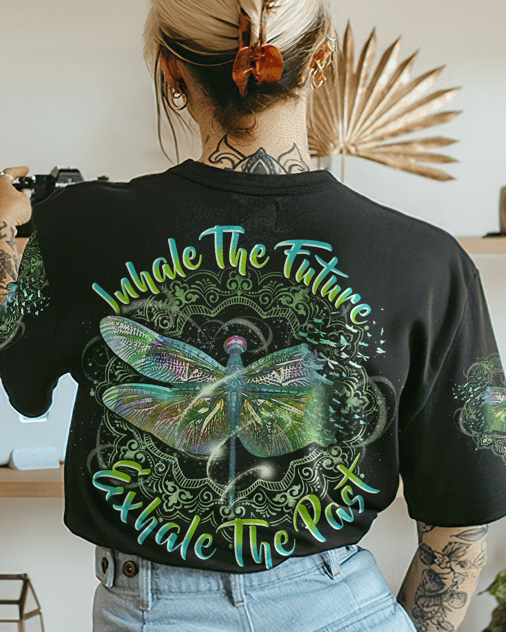 INHALE THE FUTURE EXHALE THE PAST ALL OVER PRINT - YHLN2804233