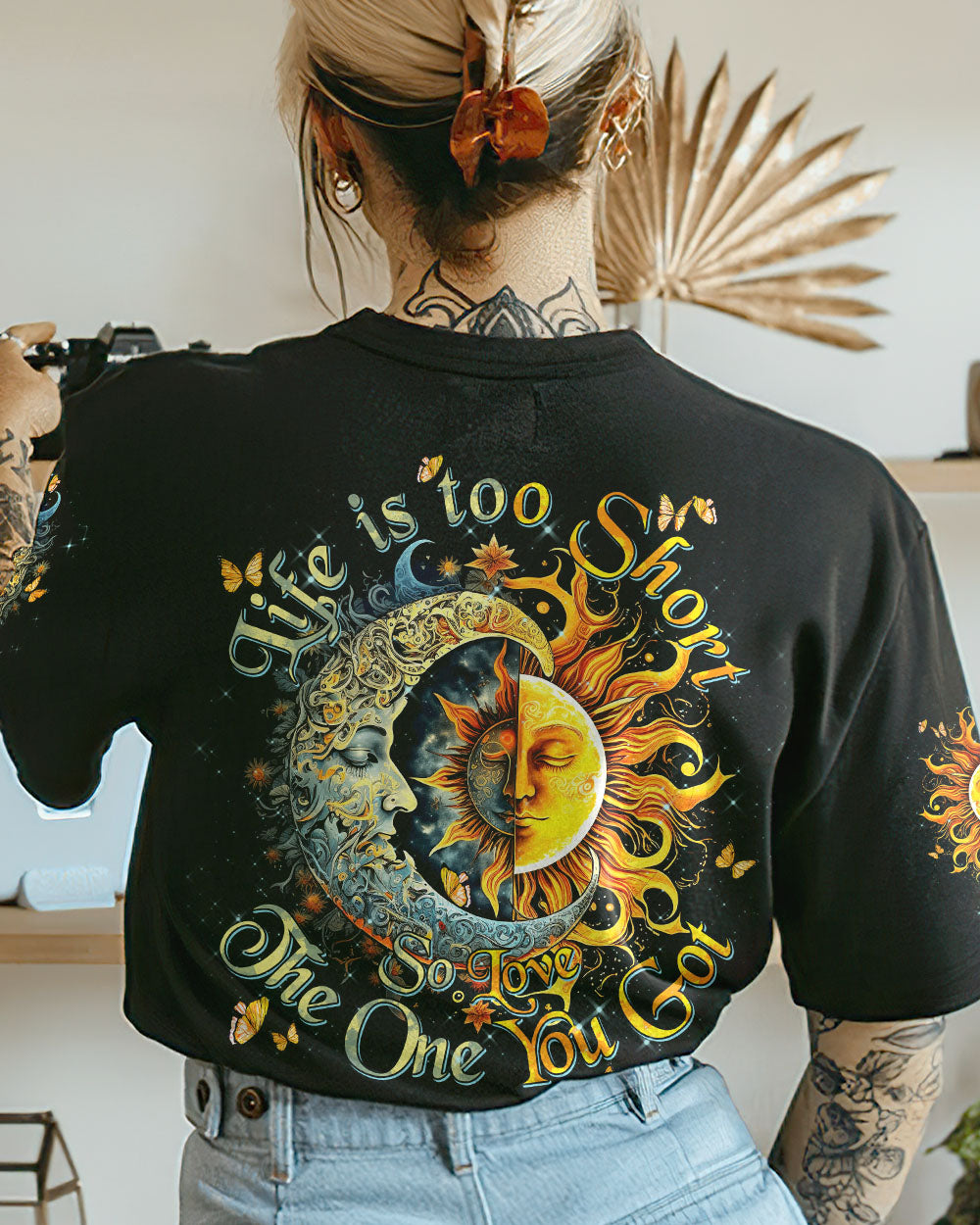 LIFE IF TOO SHORT ALL OVER PRINT - TYTM0103232