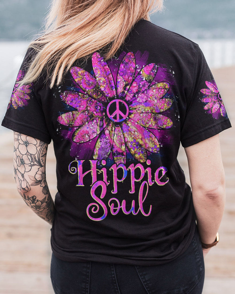 HIPPIE SOUL DAISY DROPWATER ALL OVER PRINT - TLNO0203231