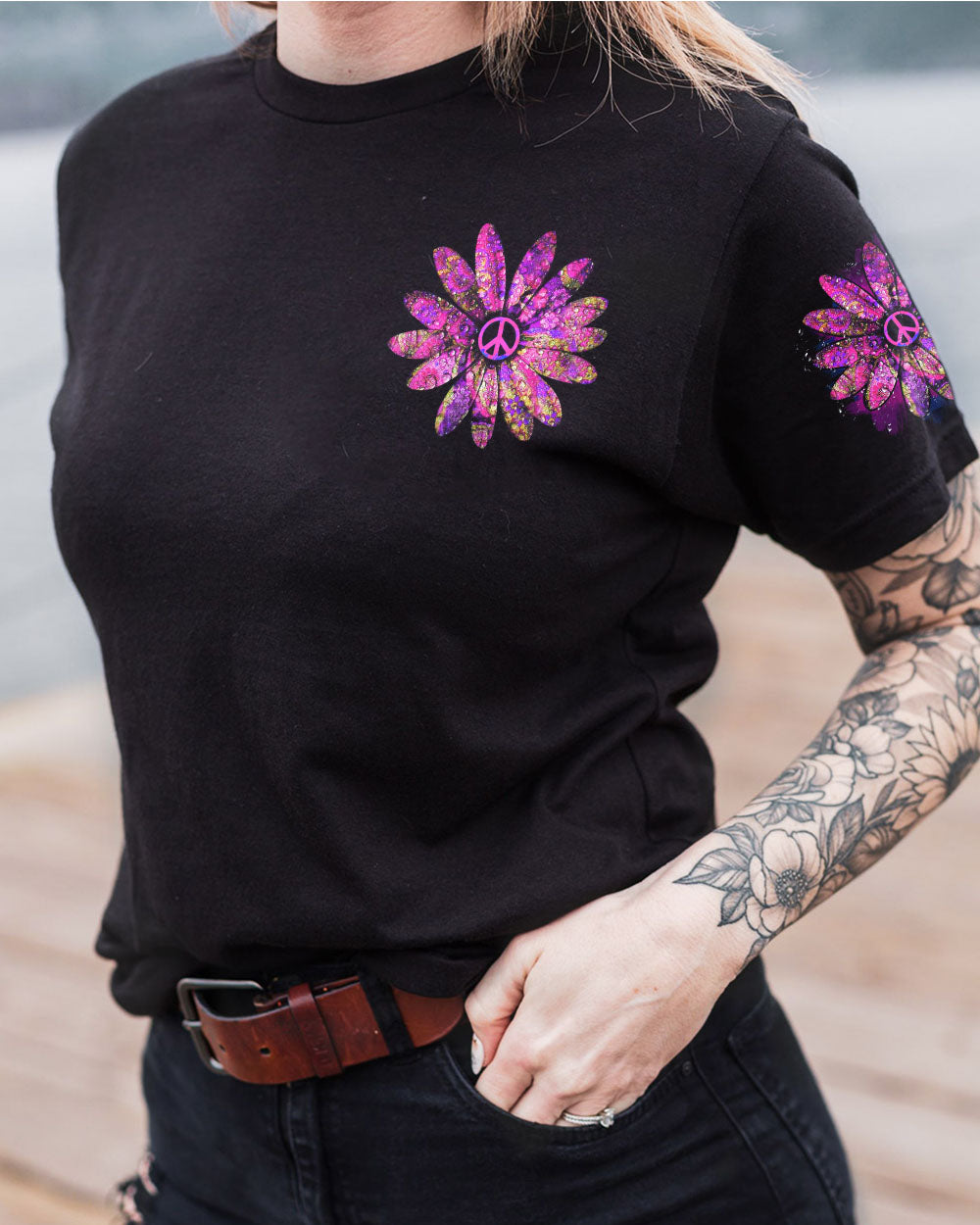 HIPPIE SOUL DAISY DROPWATER ALL OVER PRINT - TLNO0203231