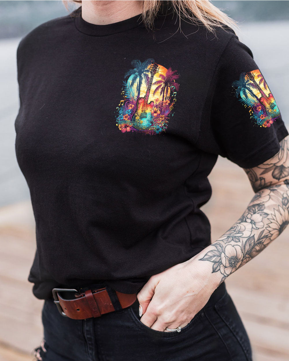 WHISPER WORDS OF WISDOM GUITAR BEACH ALL OVER PRINT - TLNO0405233