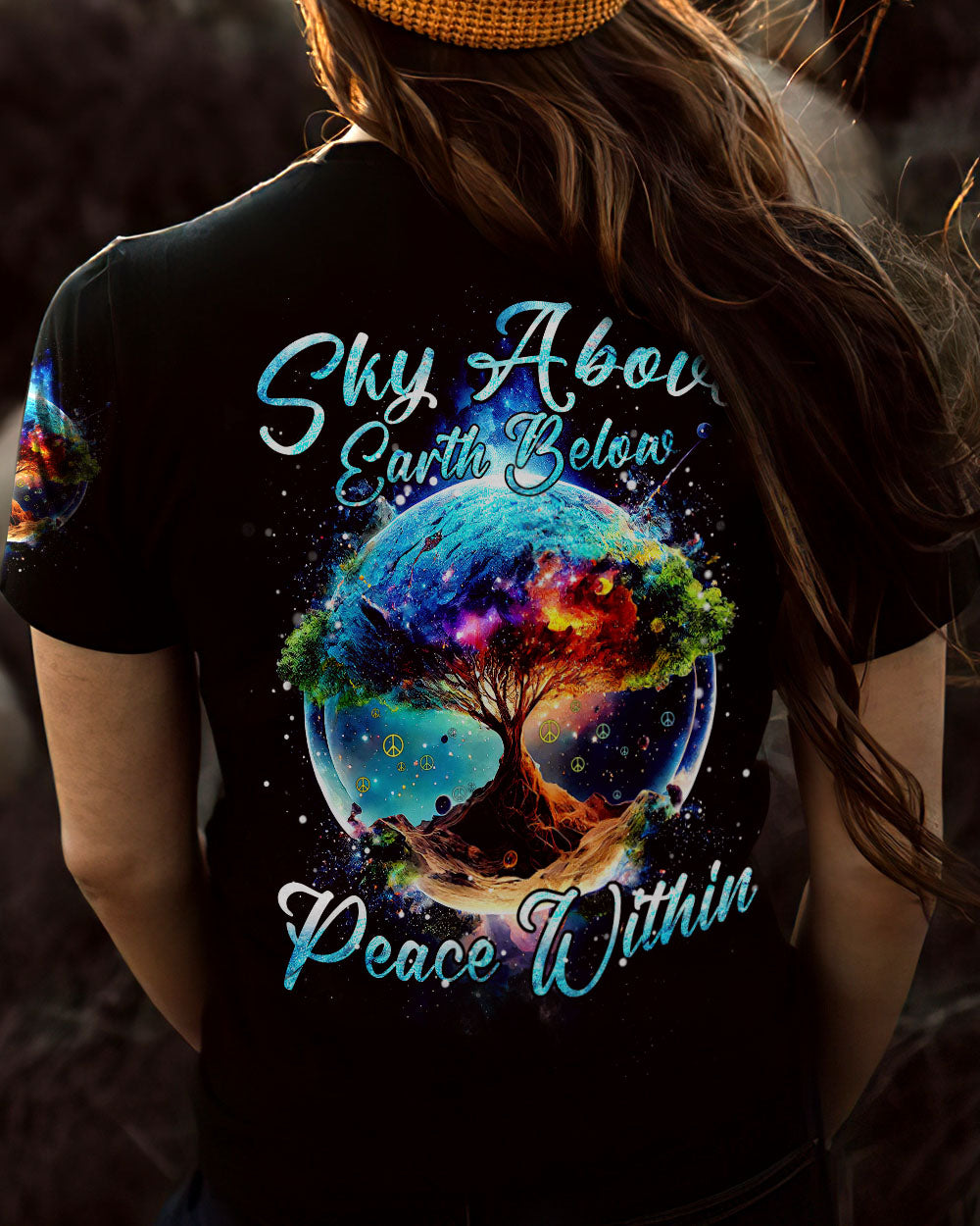 SKY ABOVE EARTH BELOW PEACE WITHIN ALL OVER PRINT - TYTM0703232