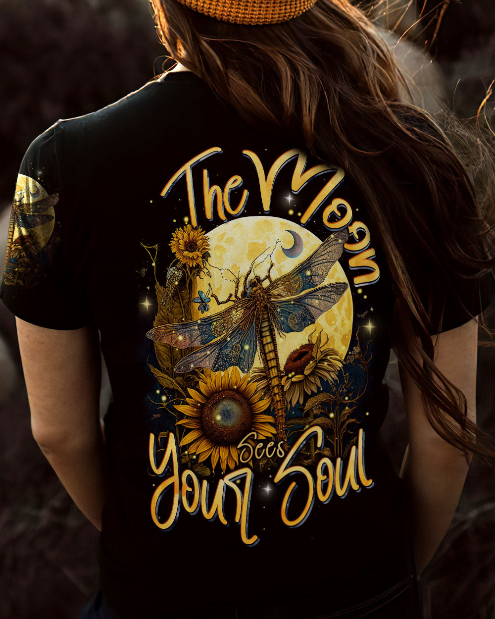 THE MOON SEES YOUR SOUL DRAGONFLY ALL OVER PRINT - TLNZ2404232