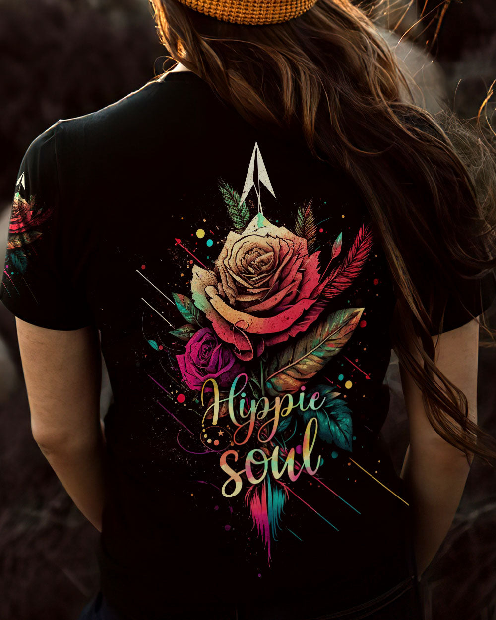 HIPPIE SOUL ROSE ALL OVER PRINT - TYTW0603236