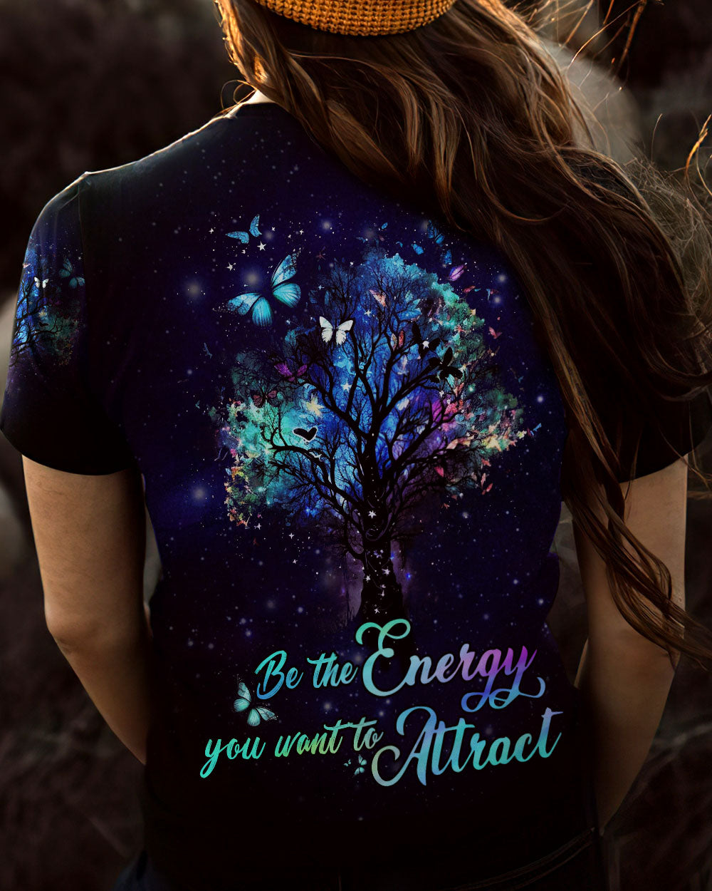 BE THE ENERGY YOU WANT TO ATTRACT ALL OVER PRINT - YHDU1503232