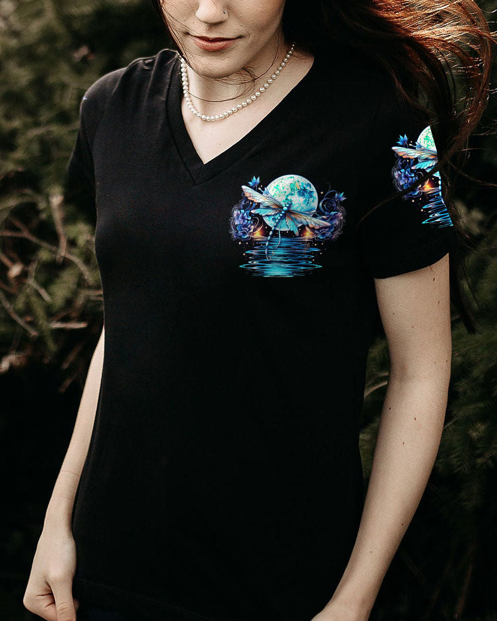 I'M OVER THE MOON ALL OVER PRINT - TYTD2305232