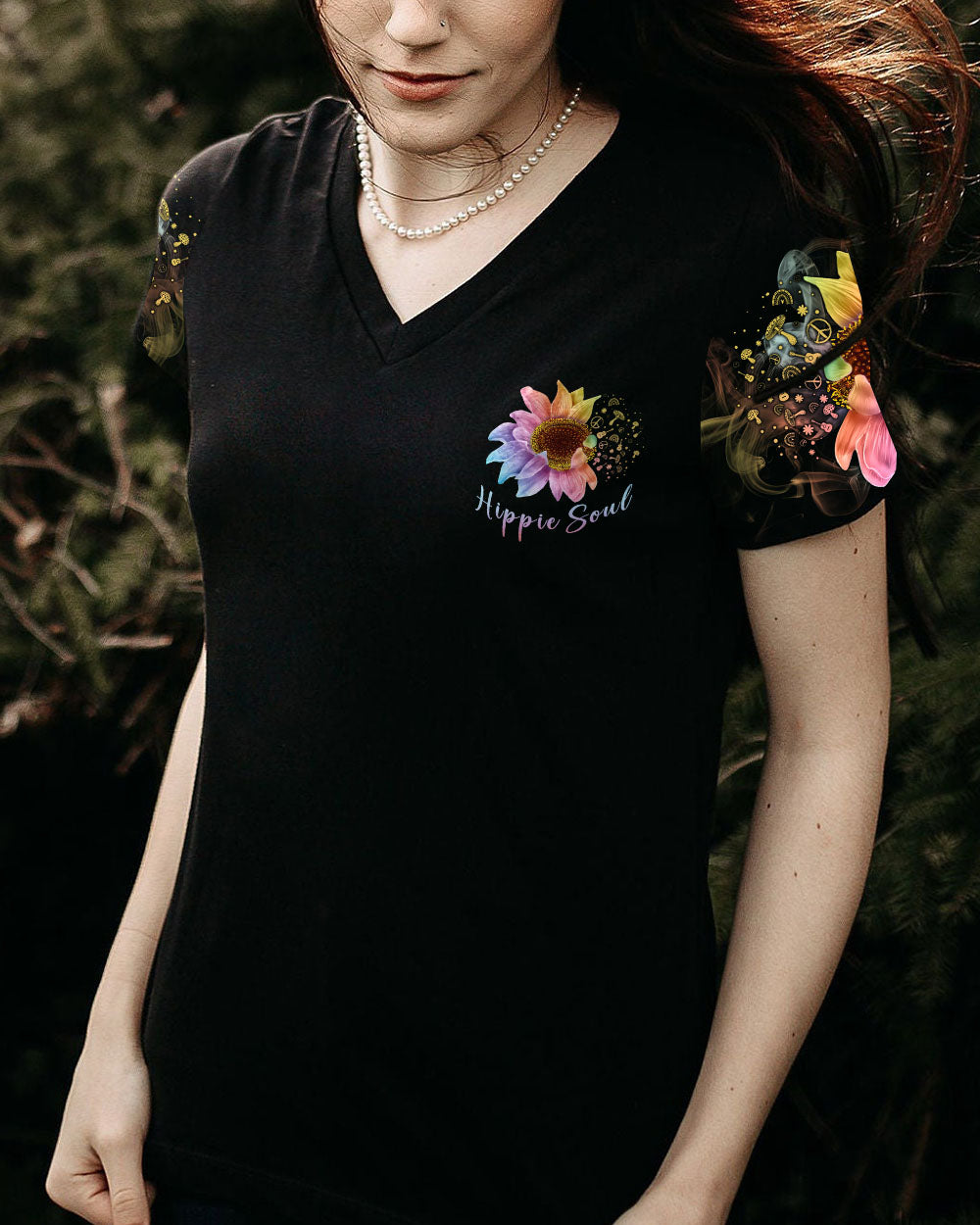 HIPPIE SOUL SUNFLOWER COLORFUL ALL OVER PRINT - TA31012314