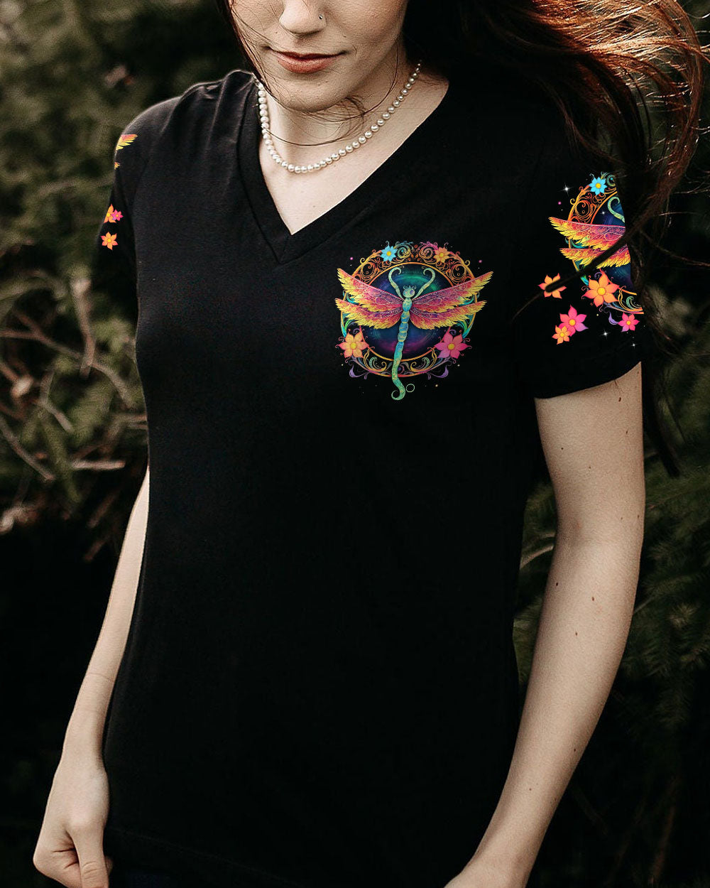LIFE IS TOO SHORT DRAGONFLY ALL OVER PRINT - TLTR1305232