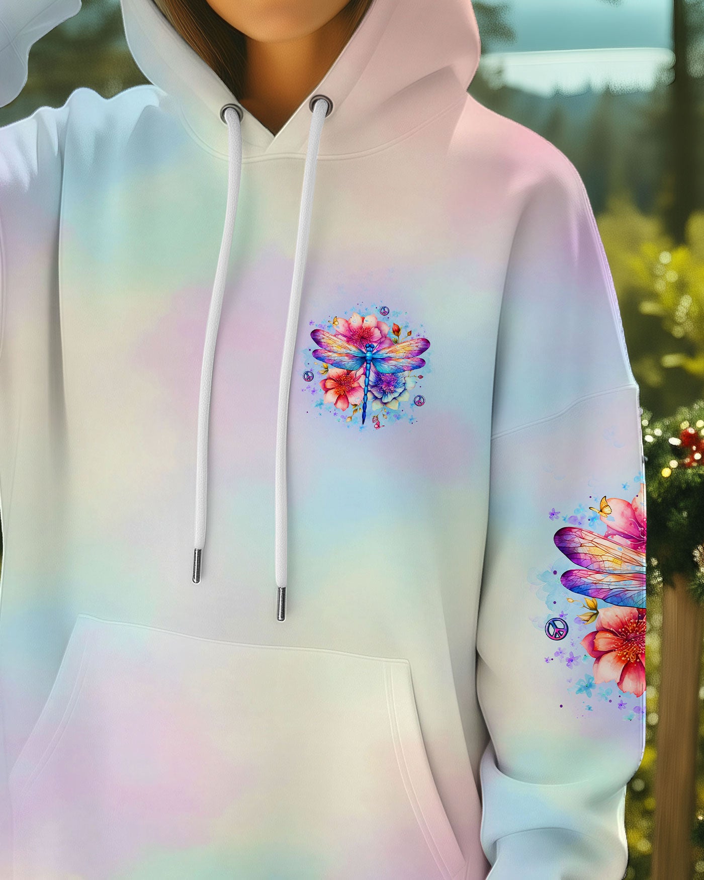 JUST BREATHE DRAGONFLY ALL OVER PRINT - YHLT2811253
