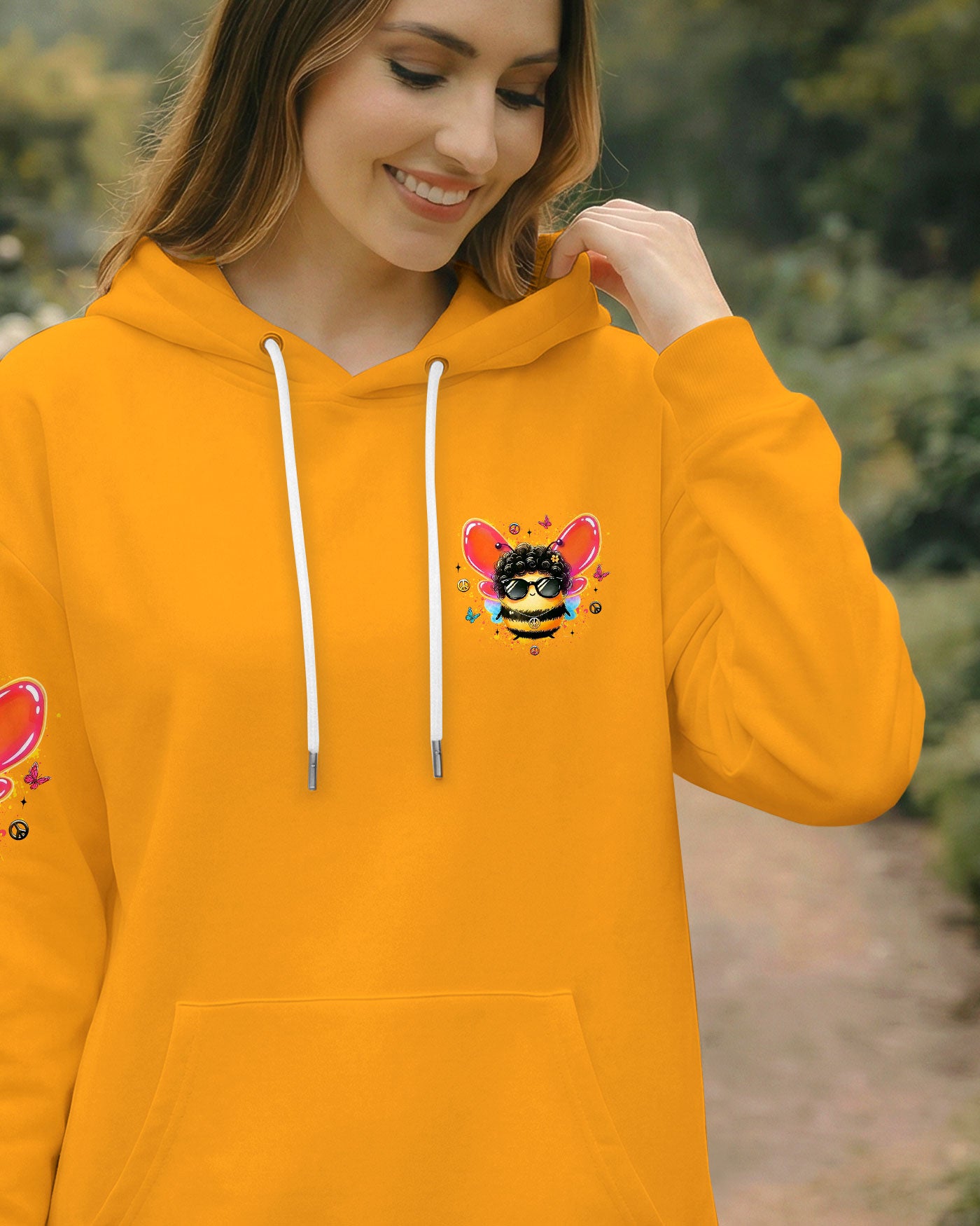 BEE YOU THE WORLD WILL ADJUST ALL OVER PRINT - YHLT1201263