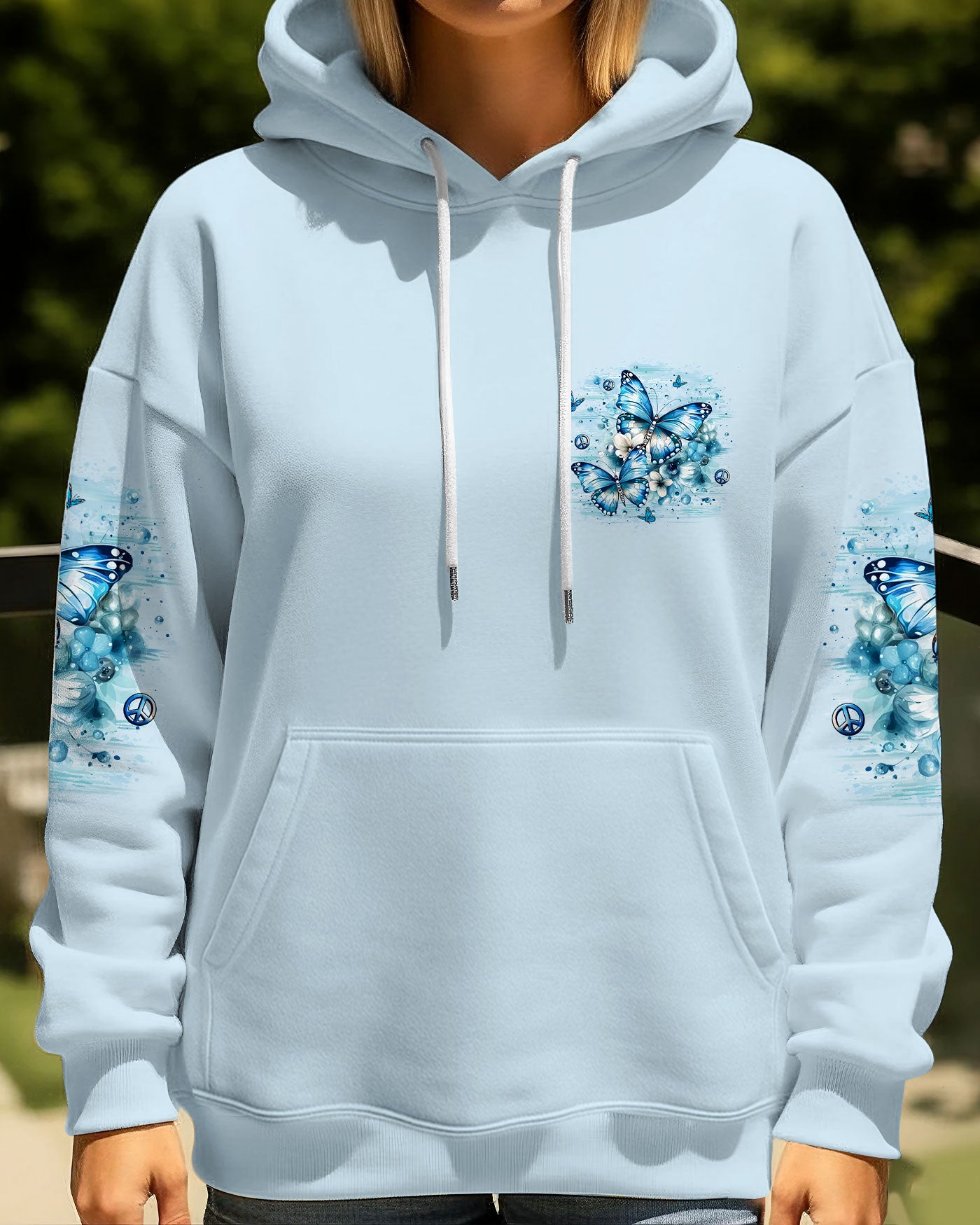 WHISPER WORDS OF WISDOM BUTTERFLY ALL OVER PRINT - YHLT1310251