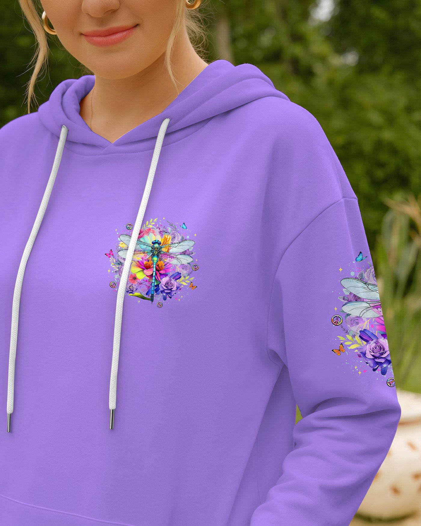 JUST BREATHE DRAGONFLY ALL OVER PRINT - YHLT0902262