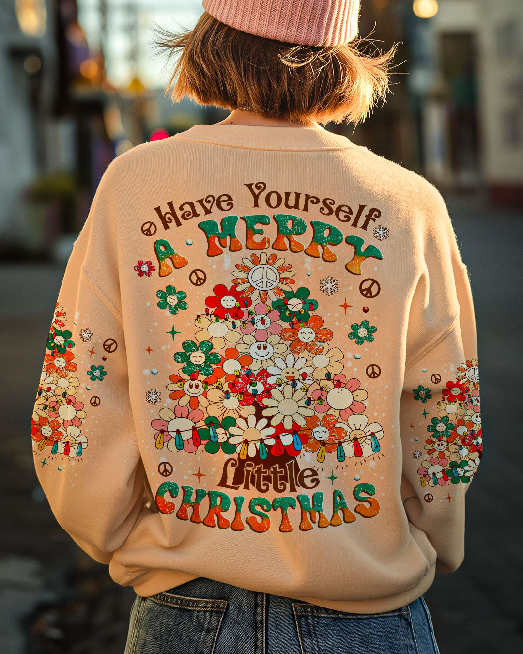 HAVE YOURSELF A MERRY LITTLE CHRISTMAS TREE HIPPIE ALL OVER PRINT - TYTM2210241