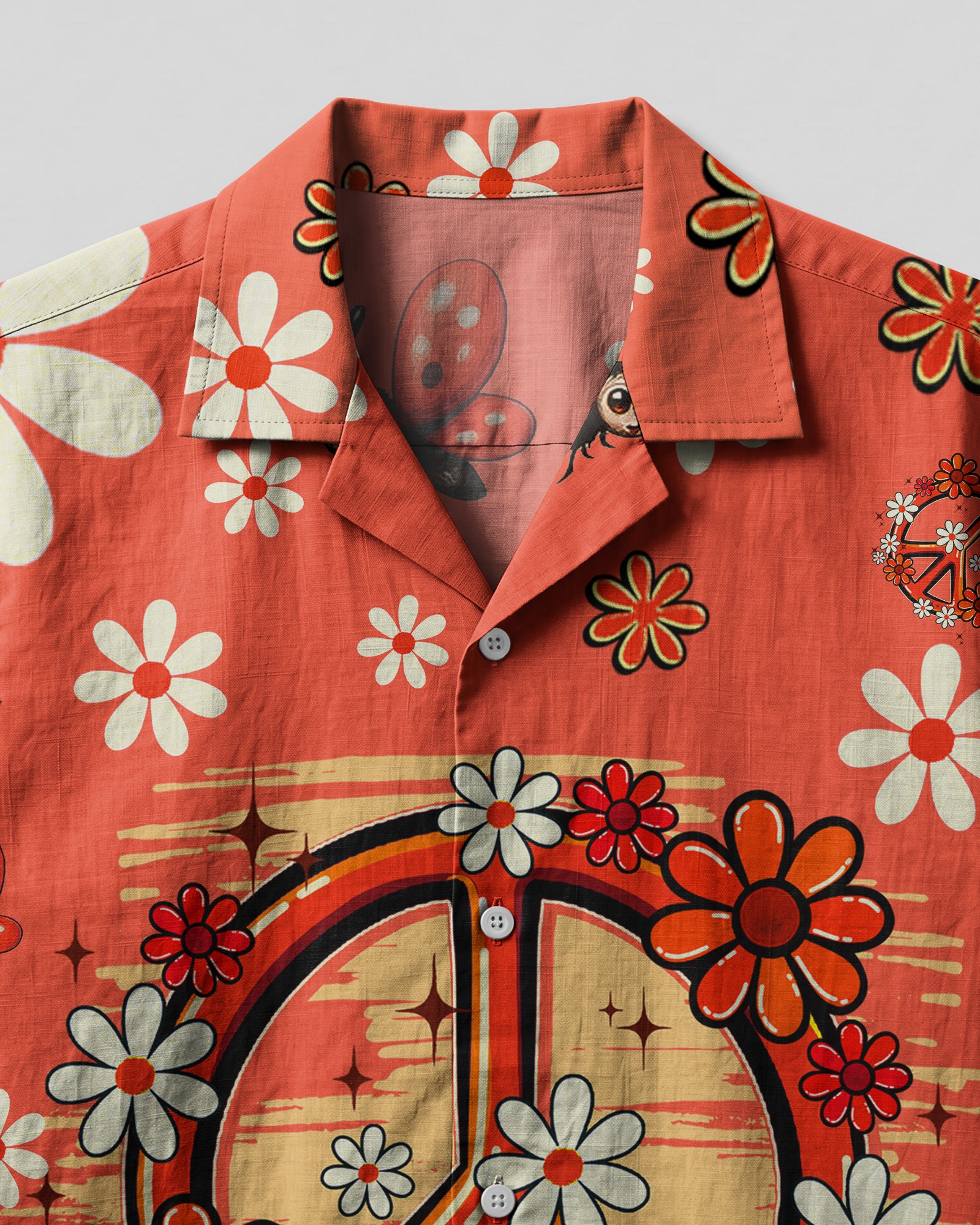 BUTTERFLY KISSES AND LADYBUG CAMP SHIRT - TYQY2306258