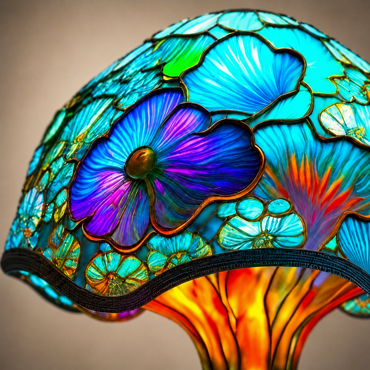 🏆 2026 Best Seller 🍄 Tiffany-Style Mushroom Lamp ✨ Transform Any Space with Magical Glow
