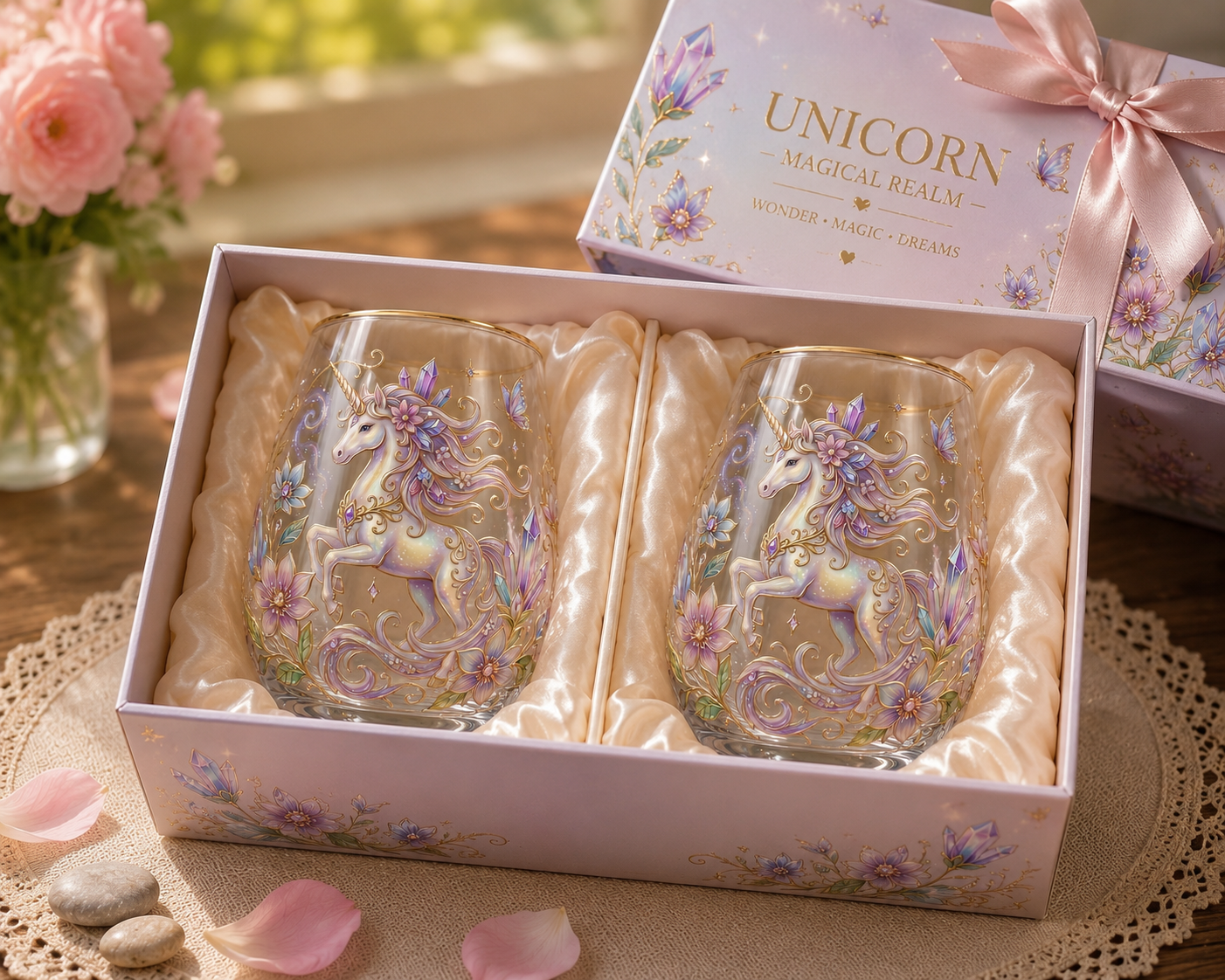 🧚‍♀️🐉 Limited Edition 2026 Faerie Dragon Glass Tea Cup ✨🌸