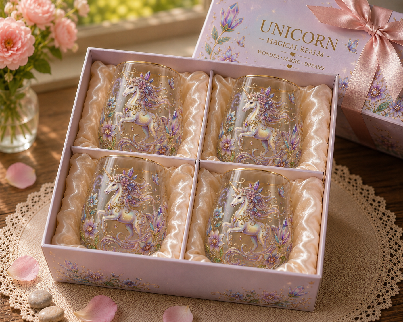 🧚‍♀️🐉 Limited Edition 2026 Faerie Dragon Glass Tea Cup ✨🌸