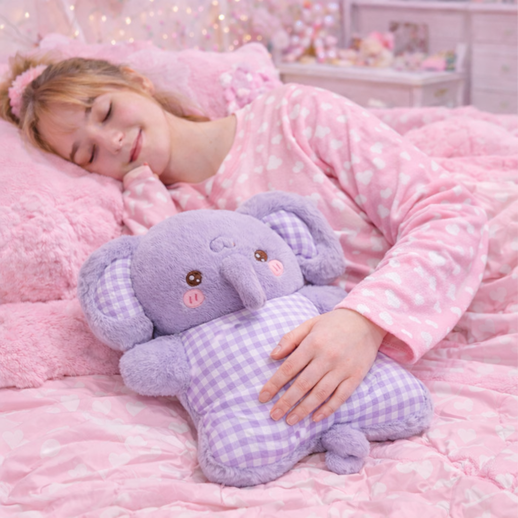 Cozy Pastel Animal Cuddle Cushions
