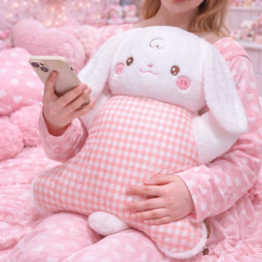 Cozy Pastel Animal Cuddle Cushions